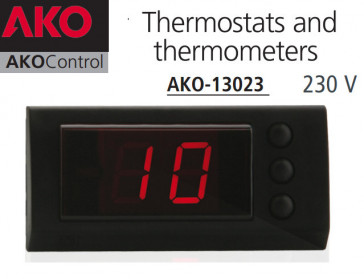 Digitale thermometer AKO 13023 met 1 NTC-sonde
