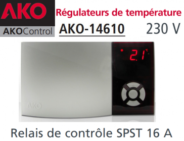 Wandcontroller AKO-D14610 met NTC-voeler