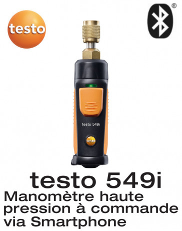 Testo 549 i - Hoge Druk Manometer met Smartphone Controle