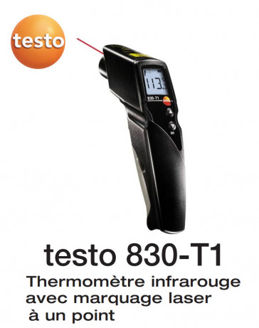 Testo 830-T1 - Infraroodthermometer met éénpuntslasermarkering