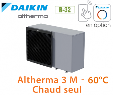 Daikin Altherma 3 M monobloc lucht/water-warmtepomp EDLA09D3V3