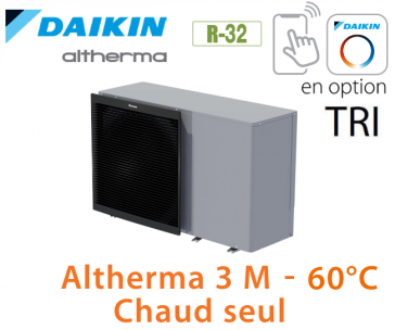 Daikin Altherma 3 M monobloc lucht/water-warmtepomp EDLA16D3W17