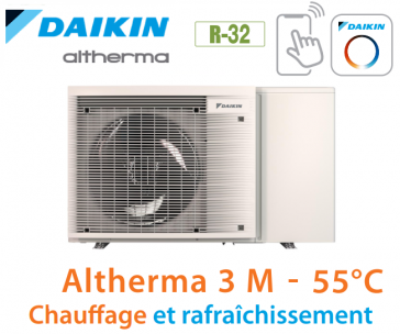 Daikin Altherma 3 M monobloc lucht/water-warmtepomp EBLA08E3V3