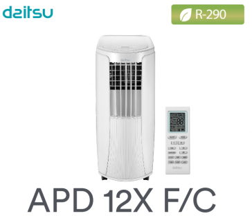 DAITSU APD-12X F/C mobiele airconditioner