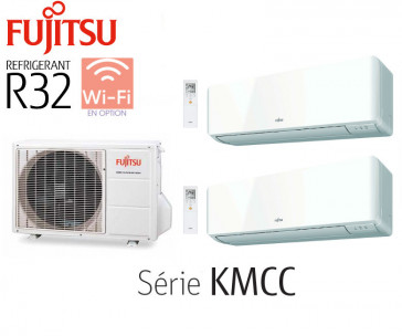 Fujitsu Bi-Split wandmontage AOY40M2-KB + 2 ASY20MI-KMCC