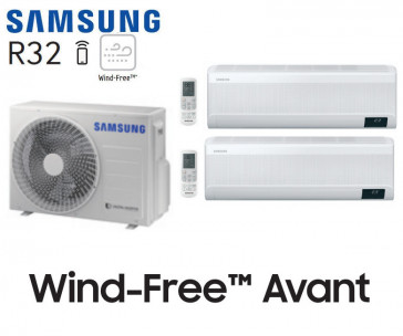Samsung Windvrije Avant Bi-Split AJ050TXJ2KG + 1 AR07TXEAAWK + 1 AR12TXEAAWK