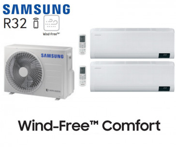 Samsung Windvrij Comfort Bi-Split AJ040TXJ2KG + 2 AR07TXFCAWKN