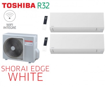 Toshiba SHORAI EDGE WIT Bi-Split RAS-2M10G3AVG-E + 2 RAS-B07G3KVSG-E