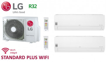 LG Bi-Split STANDARD PLUS WIFI MU2R17.U12 + 1 X PM05SK.NSA + 1 x PC09SK.NSJ - R32