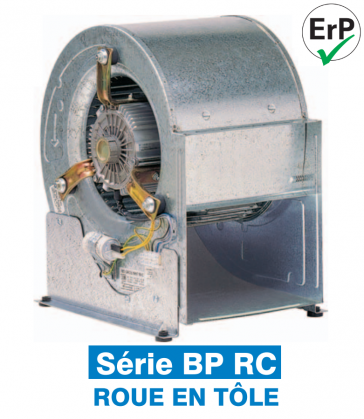 Lagedrukcentrifugaalventilator BP-RC 9/9 MC 4P 373 W