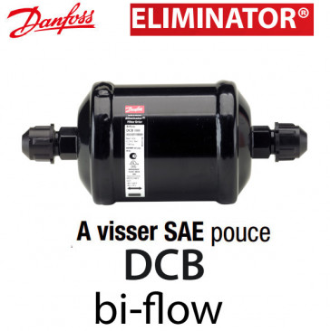 Danfoss DCB163 bidirectionele filterdroger - 3/8 SAE-aansluiting