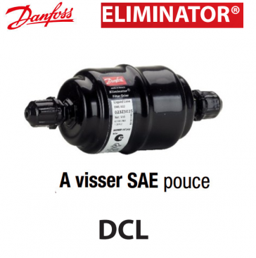 Danfoss DCL 032 filterdroger - 1/4 SAE-aansluiting