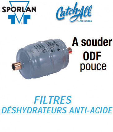 Sporlan C-165-S filterdroger - 5/8 ODF aansluiting