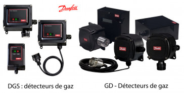 Danfoss GD en DGS gasdetectoren