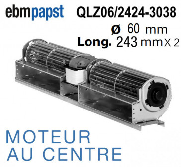 QLZ06/2424-3038 Crossflow ventilator van EBM-PAPST