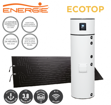 ECOTOP 300i boiler + thermodynamisch zonnepaneel
