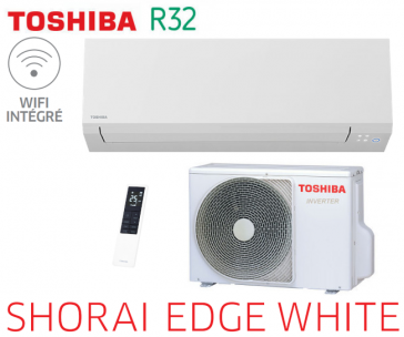 Toshiba wandmodel SHORAI EDGE WIT RAS-B13G3KVSG-E