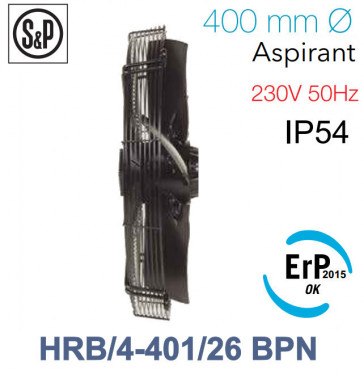 S&P HRB/4-401/26 BPN Externe Rotor Axiale Ventilator