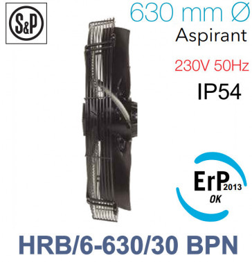 S&P HRB/6-630/30 BPN externe rotor axiale ventilator