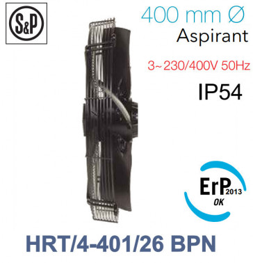 S&P HRT/4-401/26 BPN Axiale ventilator met externe rotor