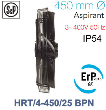 S&P HRT/4-450/25 BPN Axiaalventilator met externe rotor