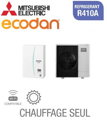Ecodan SPLIT HYDROBOX R410A HEATER EHSC-VM2D + PUHZ-SW100VAA