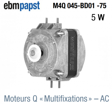 EBM-PAPST 5W motor voor meerdere armaturen M4Q045-BD01-75