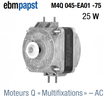 EBM-PAPST 25W motor voor meerdere armaturen M4Q045-EA01-75