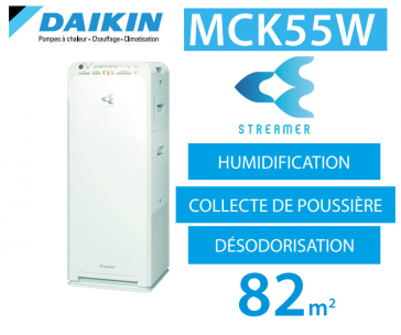 Daikin MCK55W luchtbevochtiger luchtreiniger