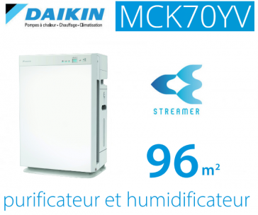 Daikin MCK70YV luchtbevochtiger luchtreiniger 