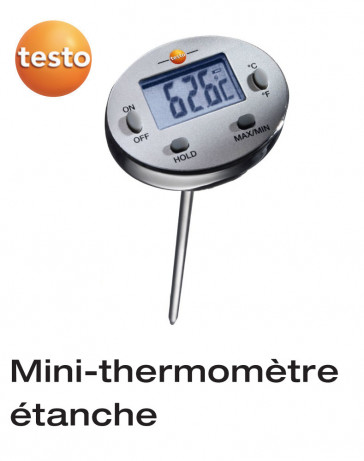 Testo Waterdichte Mini-Thermometer 