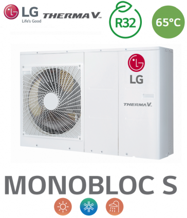 Warmtepomp THERMA V Monobloc 65°C - HM051MR.U44 - R32