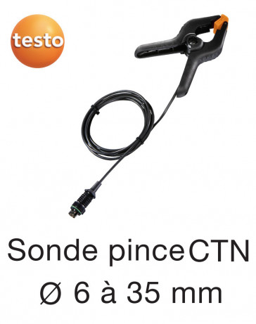 Testo Klemsonde (CTN) voor Ø 6-35 mm