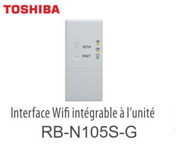 Toshiba RB-N105S-G's ingebouwde Wi-Fi-interface