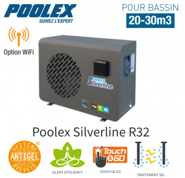 Poolex Silverline 55 - R32 warmtepomp