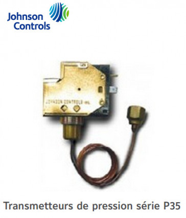Johnson Controls" P35AC-9100 druktransmitters
