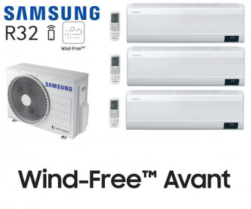 Samsung Windvrij Front Tri-Split AJ052TXJ3KG + 3 AR07TXEAAWK 