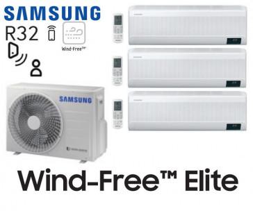 Samsung Windvrij Elite Tri-Split AJ052TXJ3KG + 3 AR07CXCAAWKNEU