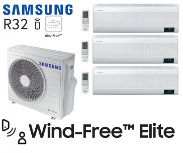 Samsung Wind-Free Elite Tri-Split AJ068TXJ3KG + 2 AR07CXCAAWKNEU + 1 AR12CXCAAWKNEU