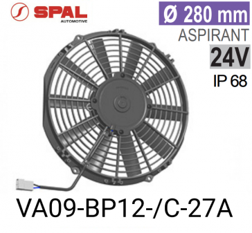 SPAL VA09-BP12-/C-27A ventilator