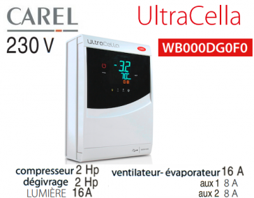 Carel UltraCella WB000DG0F0 regelaar voor koelruimte