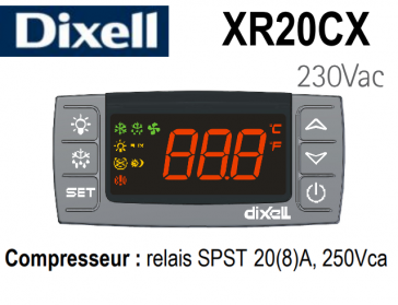 Dixell XR20CX-5N0C1 digitale regelaar