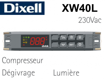 Dixell XW40L-5S0D0-X regelaar