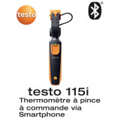 Testo 115 i - Klemthermometer met smartphone controle