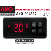AKO-D14312 regelaar met twee NTC-sensoren