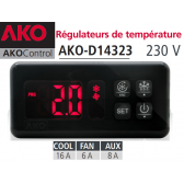 AKO-D14323 regelaar met twee NTC-sensoren