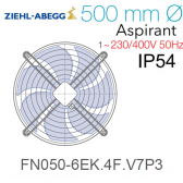 Ziehl-Abegg FN050-6EK.4F.V7P3 Axiaal ventilator