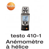 Testo 410-1 - Zakformaat schroefanemometer met omgevingstemperatuurmeting
