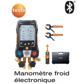 testo 557s Smart Vacuum Kit - Intelligent elektronisch spruitstuk met draadloze vacuüm- en temperatuursensoren