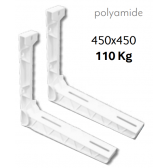 Poliamyde steun 450x450 - 110 Kg